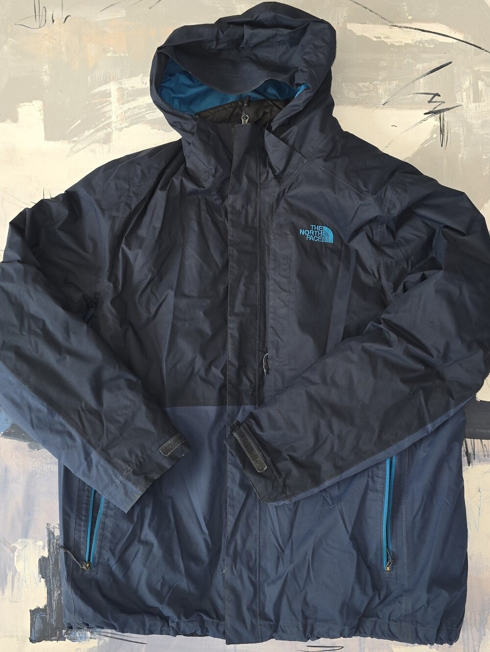 The North Face Altier Down Triclimate Mens XL 3 in 1 Jacket Blue 550 Fill Goose
